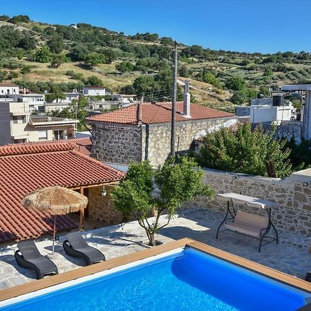 Island Oasis Poolside Paradise In Crete Agia Varvara  Exteriör bild