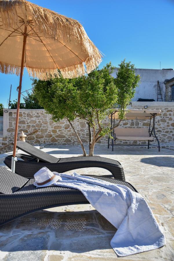 Island Oasis Poolside Paradise In Crete Agia Varvara  Exteriör bild